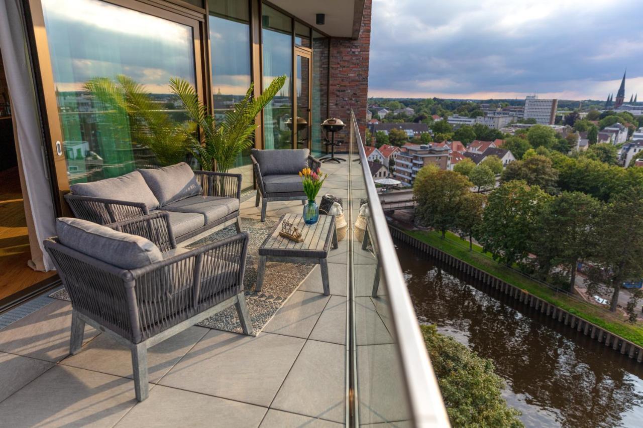 Cabana - Theview - Terrasse - Waterfront - Kostenloser Parkplatz - Wifi Oldenburg Zewnętrze zdjęcie